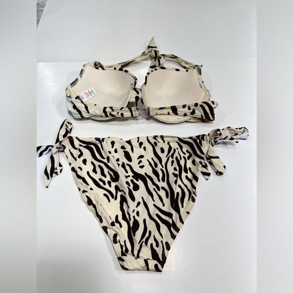 St.Bernard Zebra-print Bikini Set Size 14 - Picture 3 of 7